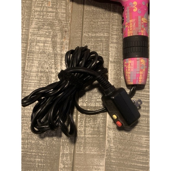 Amika CEO 360 Dryer Lightweight Pink Signature Print Hair Dryer Works No Heat - Picture 6 of 6